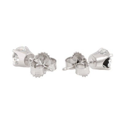 1.10ct Diamond Studs GIA E VVS1 - 4