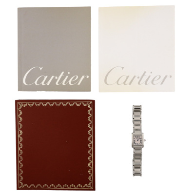 Cartier Tank Francaise Ladies Watch - 3