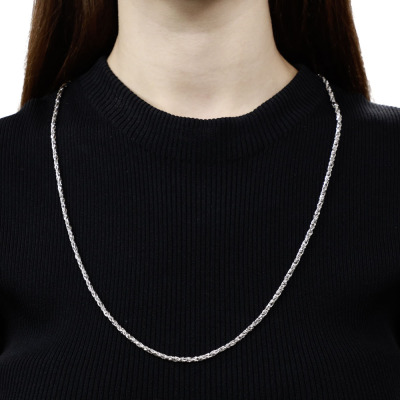 Gold Rope Chain Necklace, 18ct 32.4g