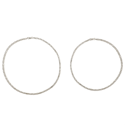Two Gold Chain Necklaces, 9ct 42.6g - 2