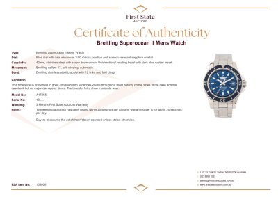Breitling Superocean II Mens Watch - 4