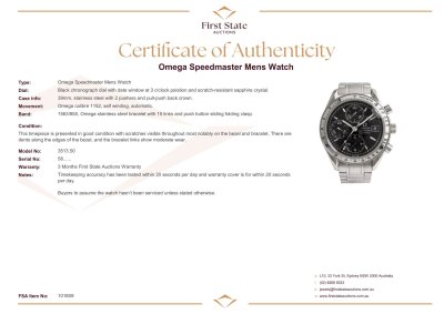 Omega Speedmaster Mens Watch - 4
