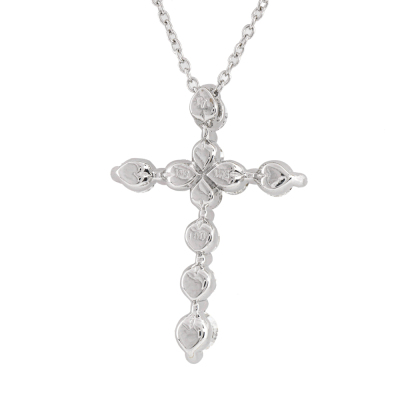 1.00ct Diamond Cross Pendant - 4