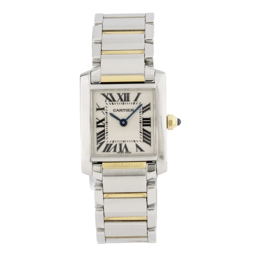 Cartier Tank Francaise 18ct Yellow Gold & Stainless Steel