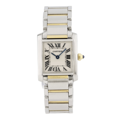 Cartier Tank Francaise 18ct Yellow Gold & Stainless Steel