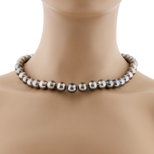11.8 - 9.9mm Tahitian Pearl Strand Necklace