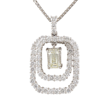 2.24ct Diamond Pendant