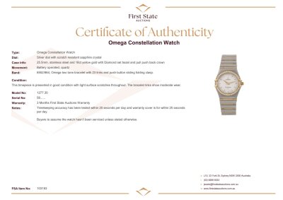 Omega Constellation Watch - 4