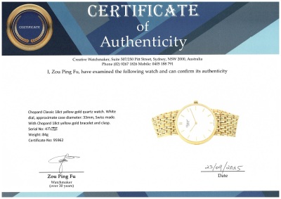 Chopard Classic 18ct Yellow Gold Watch 84g - 4