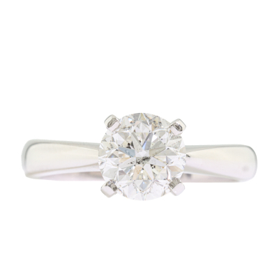 1.50ct Diamond Solitaire Ring GIA H SI2