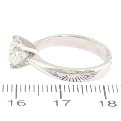 1.50ct Diamond Solitaire Ring GIA H SI2 - 2