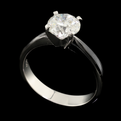 1.50ct Diamond Solitaire Ring GIA H SI2 - 5