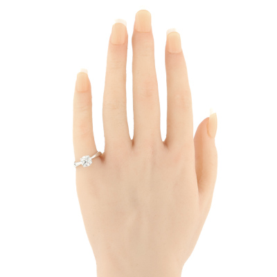 1.50ct Diamond Solitaire Ring GIA H SI2 - 6