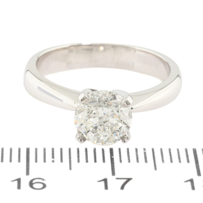 1.50ct Diamond Solitaire Ring GIA H SI2 - 7