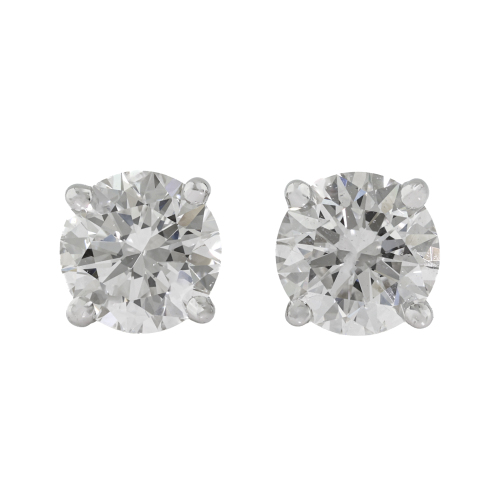 0.93ct Diamond Studs GIA D SI2