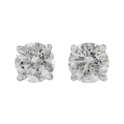 0.93ct Diamond Studs GIA D SI2