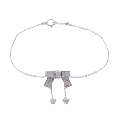 Ribbon Diamond Bracelet