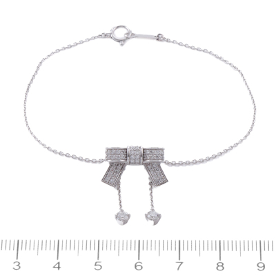 Ribbon Diamond Bracelet - 2