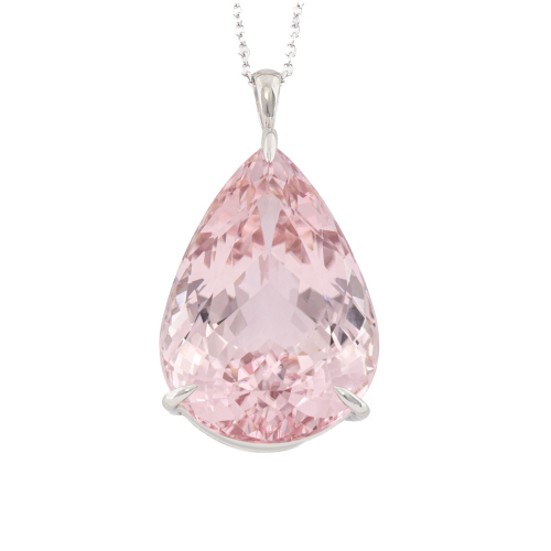 66.58ct Pear Shape Kunzite Pendant