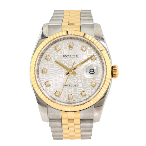 Rolex Datejust with Diamonds Mens Watch 116233G