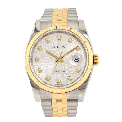 Rolex Datejust with Diamonds Mens Watch 116233G