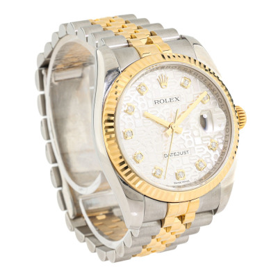 Rolex Datejust with Diamonds Mens Watch 116233G - 2