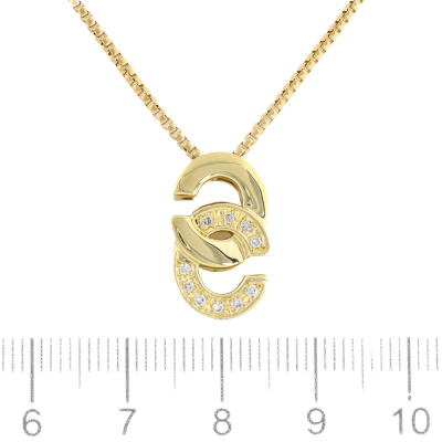 Celine Diamond Necklace - 2