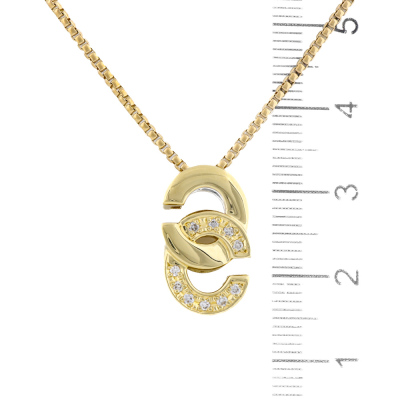 Celine Diamond Necklace - 3