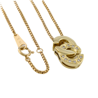 Celine Diamond Necklace - 5