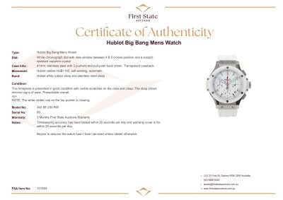 Hublot Big Bang Mens Watch - 4