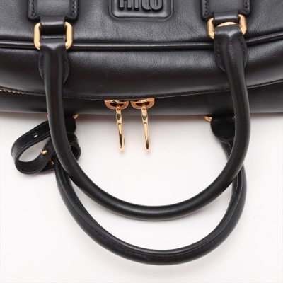 Miu Miu Large Arcadie Leather Bag - 12