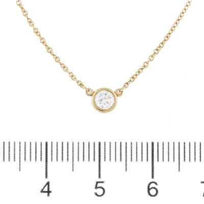 Tiffany & Co Diamonds By The Yard Pendant - 2