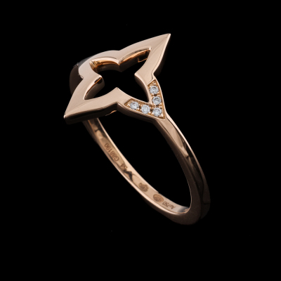 Louis Vuitton Ombre Blossom Diamond Ring - 5