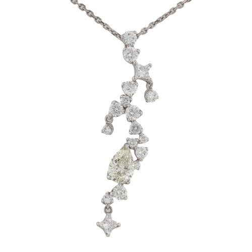 2.74ct Diamond Dress Pendant