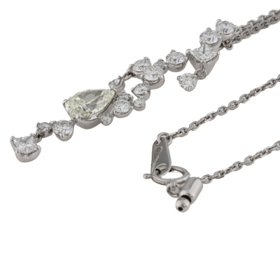 2.74ct Diamond Dress Pendant - 9