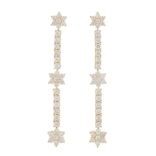 2.06ct Diamond Drop Earrings