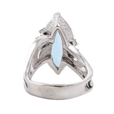 5.40ct Aquamarine & Diamond Ring - 4