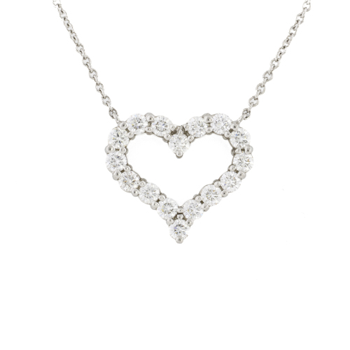 Tiffany & Co. Sentimental Heart Diamond Pendant