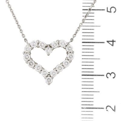 Tiffany & Co. Sentimental Heart Diamond Pendant - 3