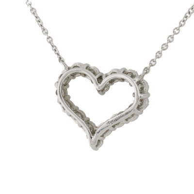 Tiffany & Co. Sentimental Heart Diamond Pendant - 4