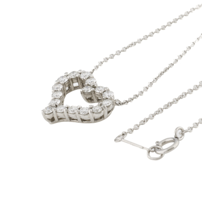 Tiffany & Co. Sentimental Heart Diamond Pendant - 6