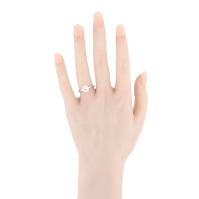 1.52ct Diamond Solitaire Ring GIA D VS1 - 4