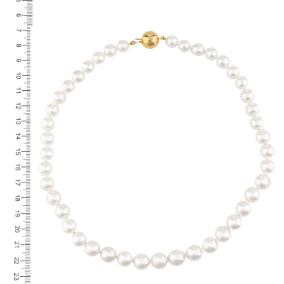 11.1-8.4mm South Sea Pearl Strand Necklace - 5