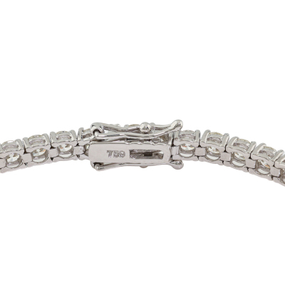 6.24ct Diamond Tennis Bracelet - 2