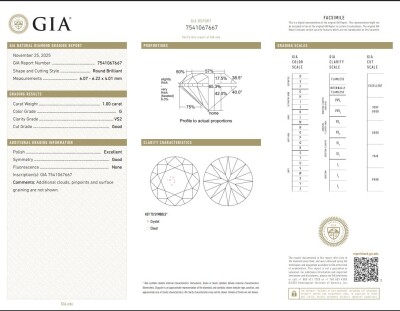 5.02ct Diamond Trilogy Ring GIA Fancy Yellow VS1 - 4