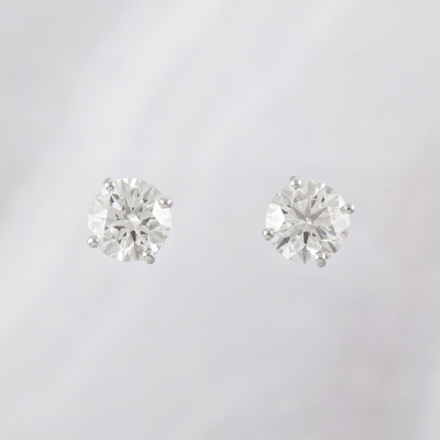 2.18ct Diamond Studs GIA D IF, E IF - 7