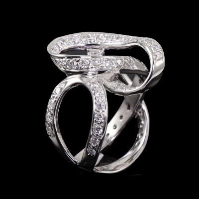 1.00ct Diamond Dress Ring - 5