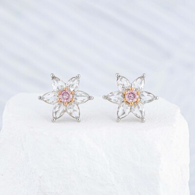 Argyle Origin Intense Pink Diamond Earrings 0.30ct - 5