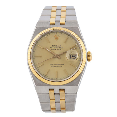 Rolex Datejust Oysterquartz Mens Watch 17013