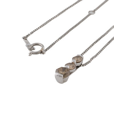 1.11ct Cognac Diamond Pendant - 6